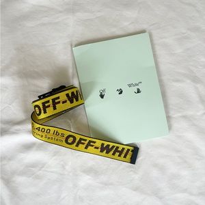 OFF-WHITE Industrial Belt Yellow/Black